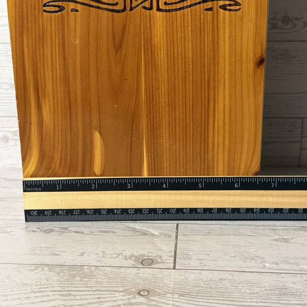 VTG Holy Bible KJV Remembrance Edition Cedar Box Case Union Made USA Local 478